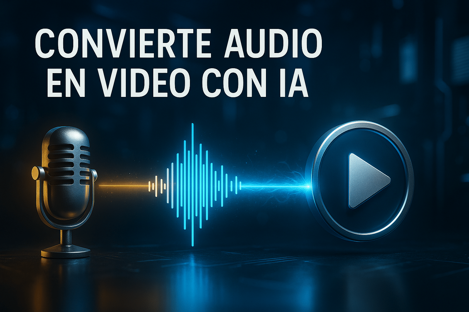 convertir audio a video con IA
